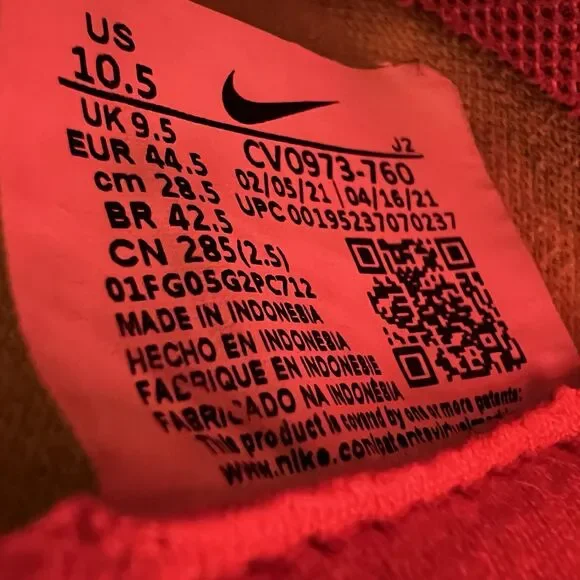 Nike Mercurial Vapor 14 Academy IC Indoor Soccer Shoes Sneakers Men's 10.5 - Picture 8 of 8